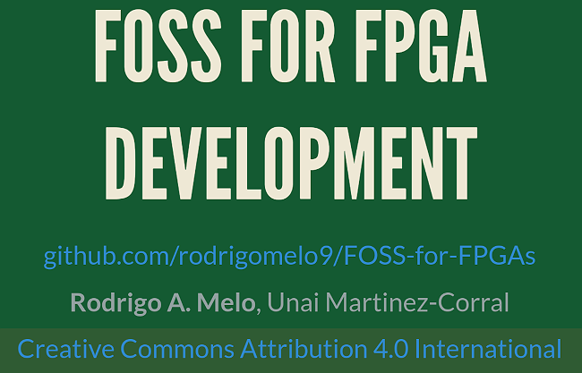 FOSS for FPGA development