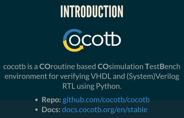 cocotb tutorial
